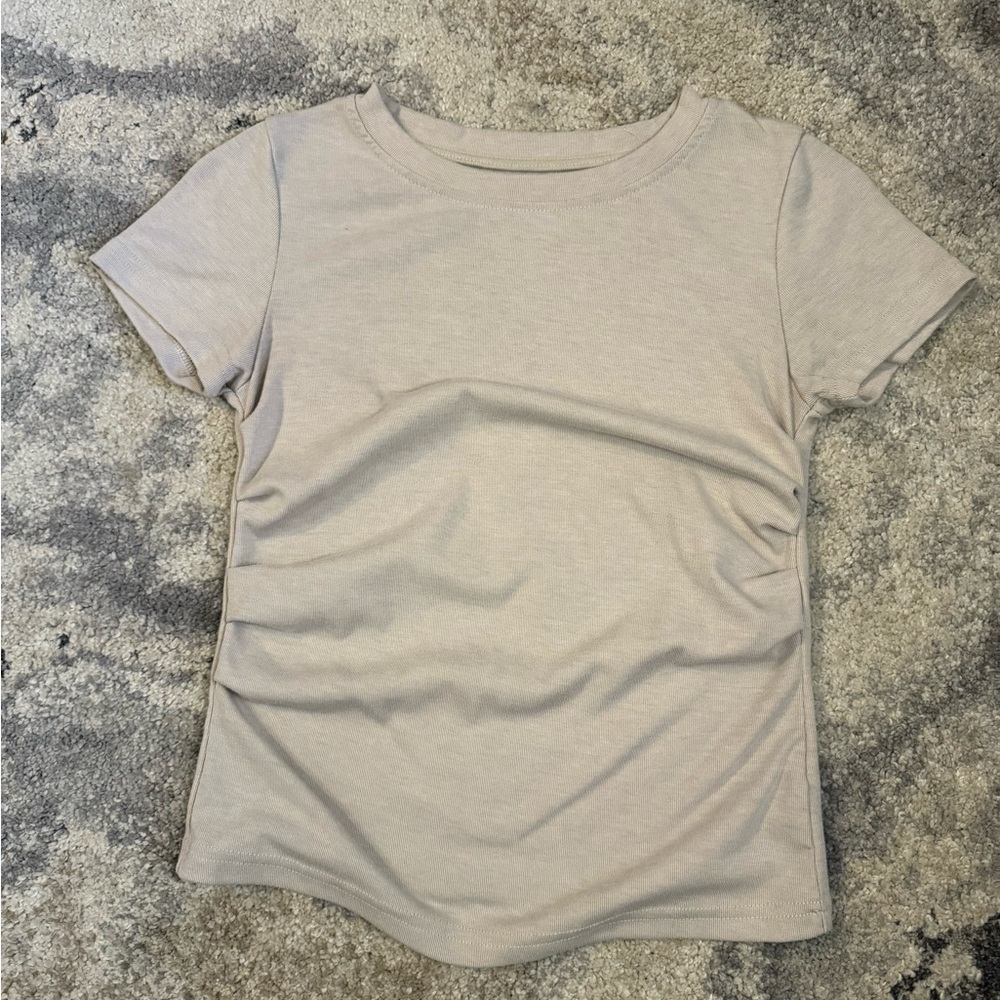 Classic Beige Women's Top
